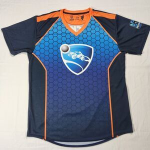 Rocket League Jinx Jersey Mens 2XL Blue Orange‎ Esports Shirt Gaming VERY RARE